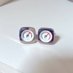 Tateossian vintage thermometer cufflinks